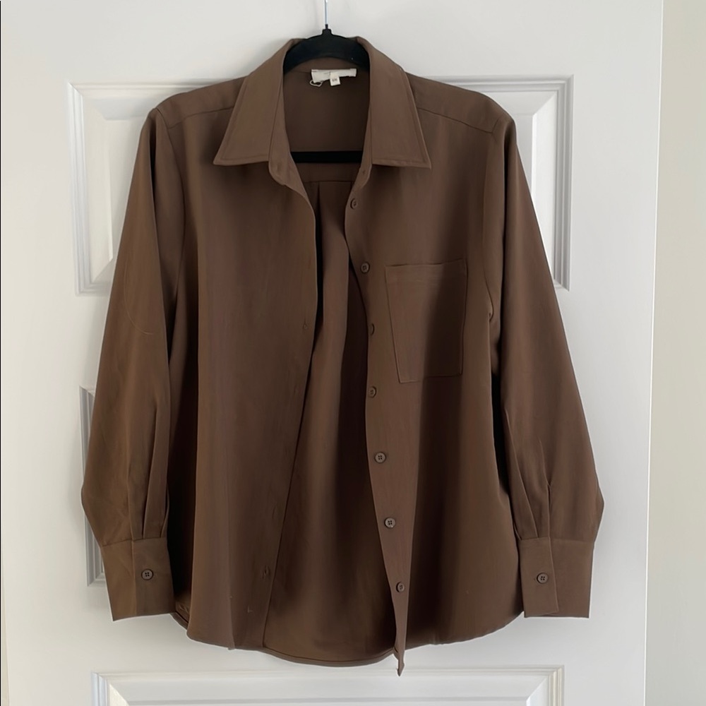 Women’s Brown oversized shirt